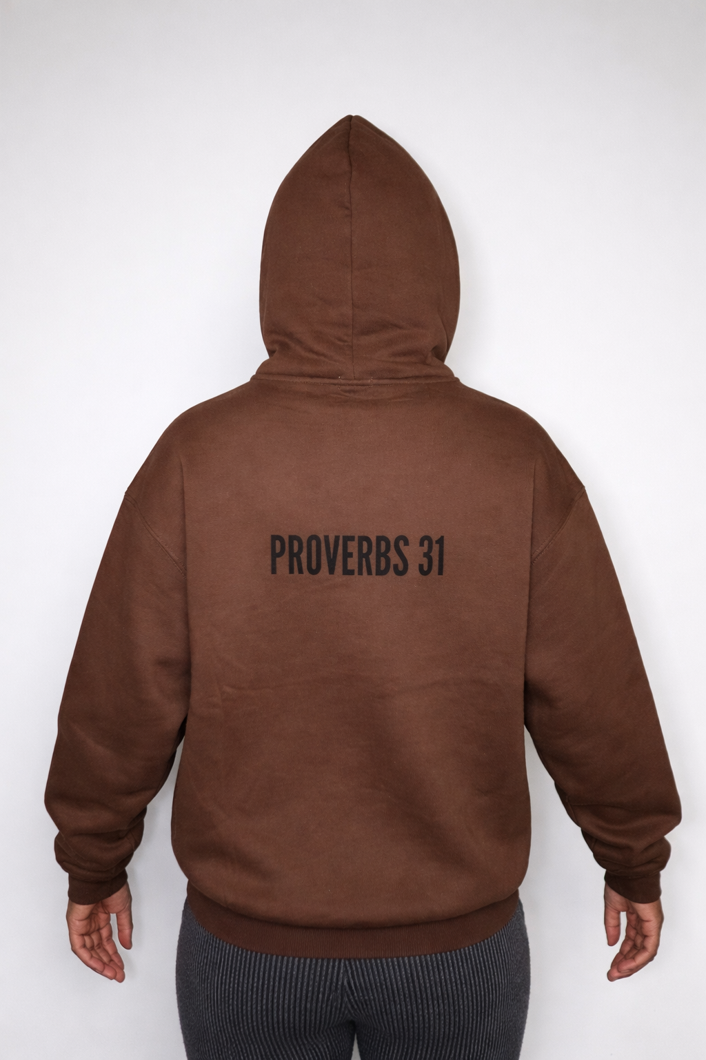 RARE LADY WOMEN'S HOODIE- DARK BROWN