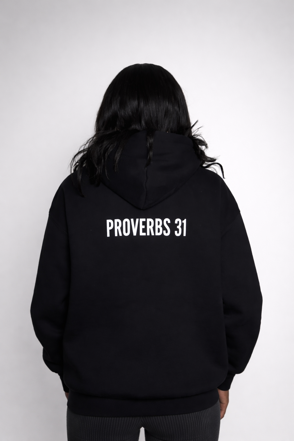 RARE LADY WOMEN'S HOODIE- BLACK