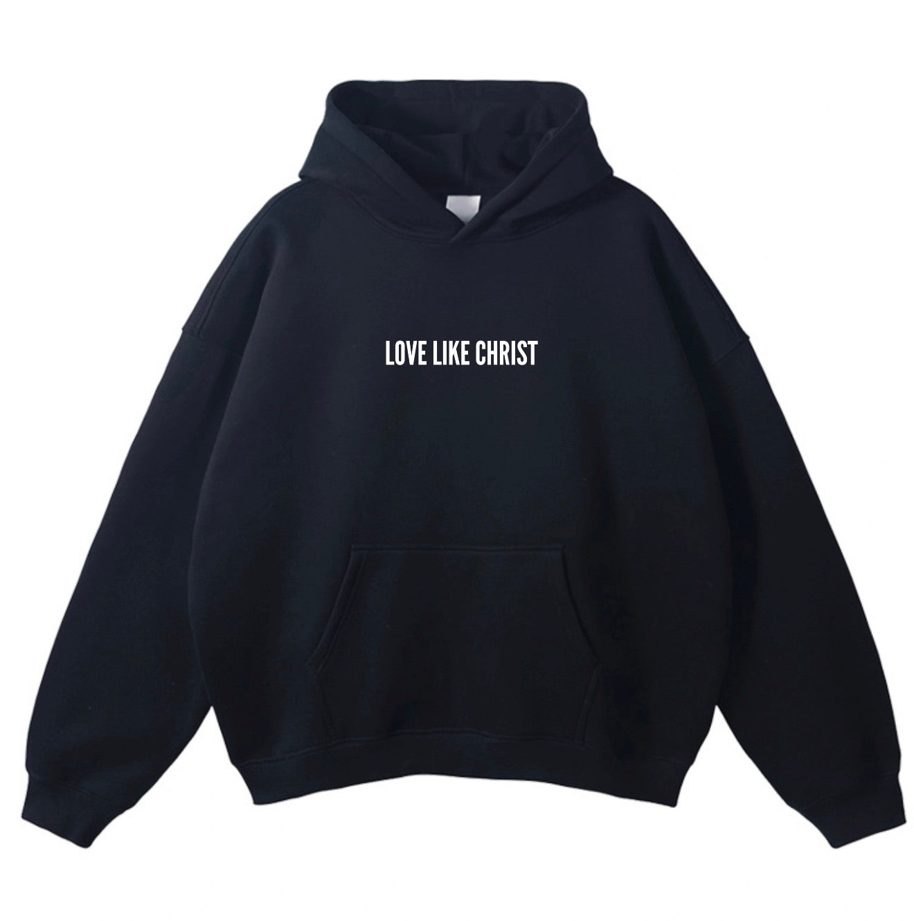LOVE LIKE CHRIST UNISEX HOODIE- BLACK